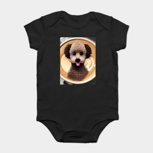 Puppuccino Chihuahua Baby Bodysuit by animegirlnft